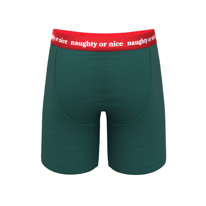 The Nice List | Flirty Waistband Long Leg Ball Hammock® Pouch Underwear With Fly
