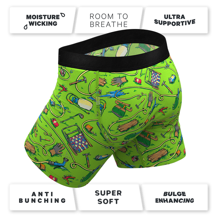 The Nice Piece Of Grass | Gardening Hose Ball Hammock® Pouch Underwear With Fly