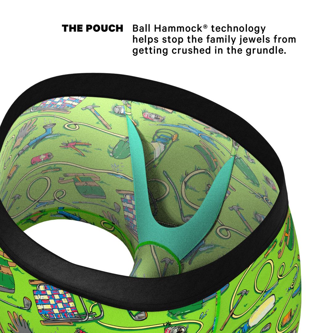 The Nice Piece Of Grass | Gardening Hose Ball Hammock® Pouch Trunks Underwear