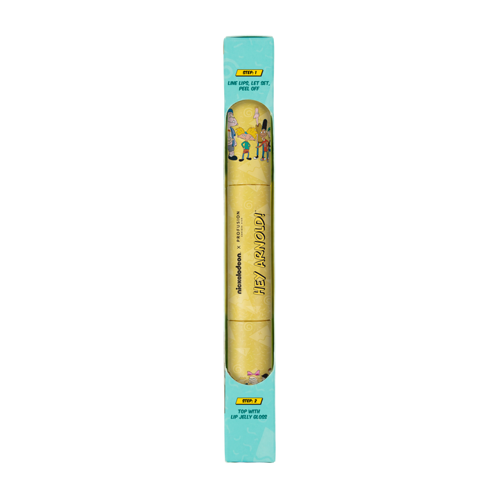 Hey Arnold! | Move It Football Head - Peel Off Lip Stain & Nourishing Lip Balm