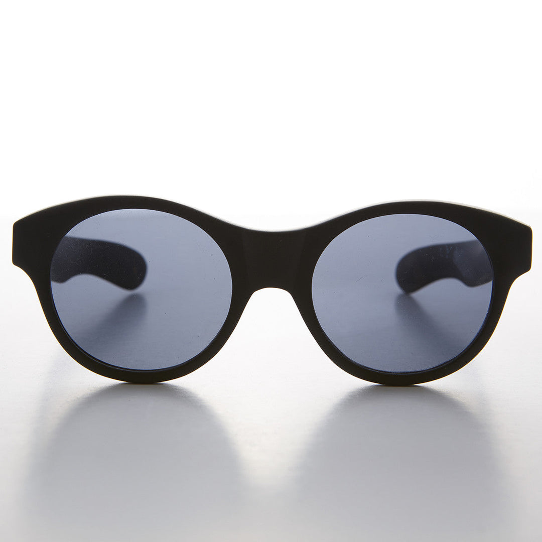 Classic Pantos Round Sunglass with Paddle Temples - Otto