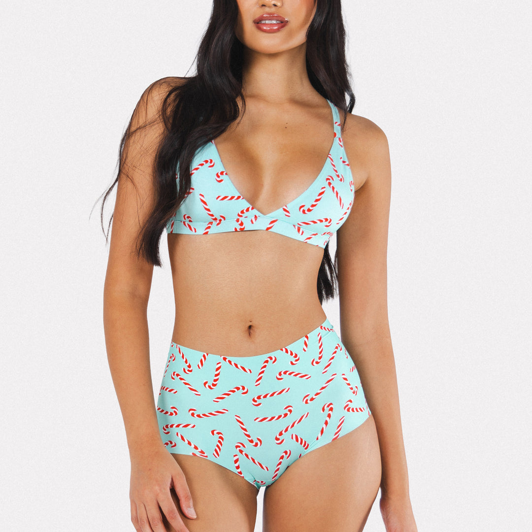 The Peppermint Pimp Canes | Candy Cane Women’s Seamless Boyshort