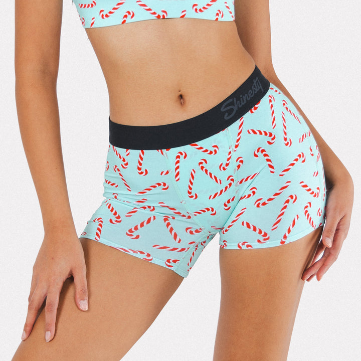 The Peppermint Pimp Canes | Candy Cane Women’s Boxers