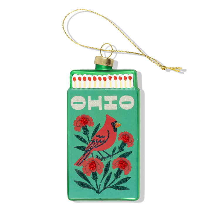 Ohio Matchbook Ornament
