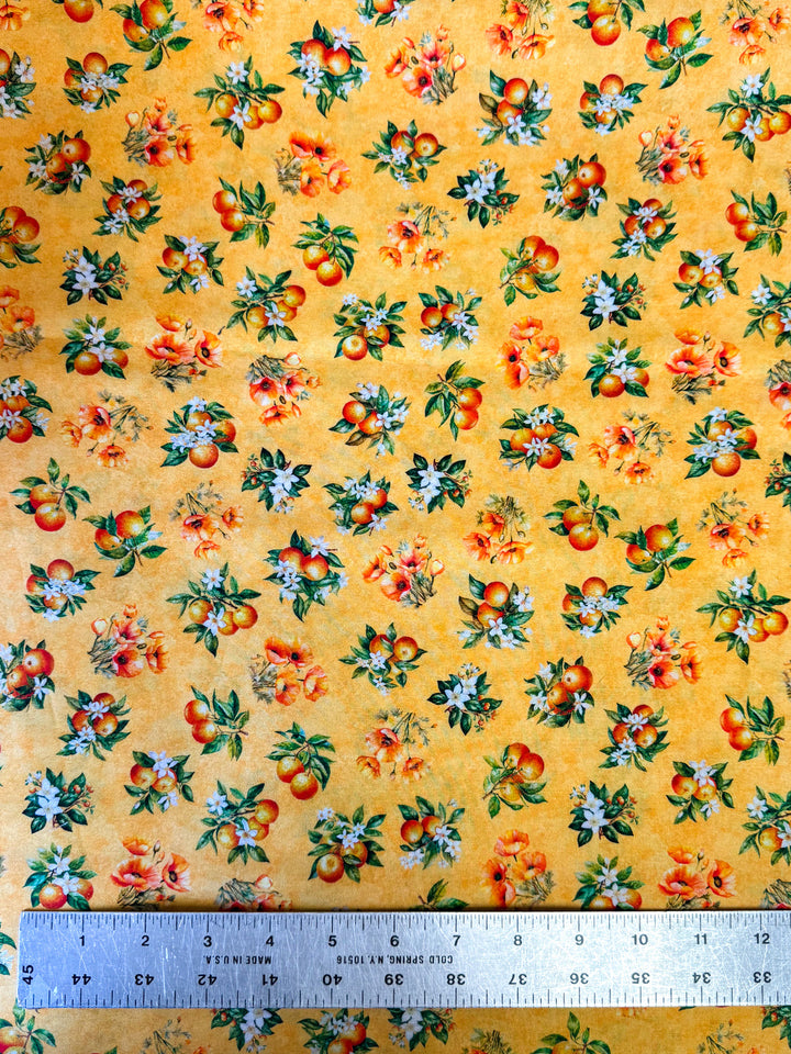 Serena Swing Dress- Orange County, Sunshine