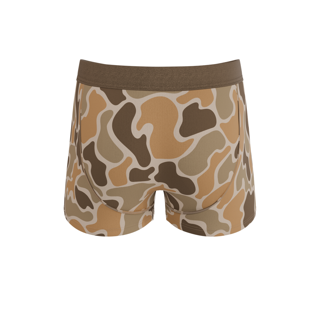 The Out Of Sight | Light Duck Camo Ball Hammock® Pouch Trunks Underwear