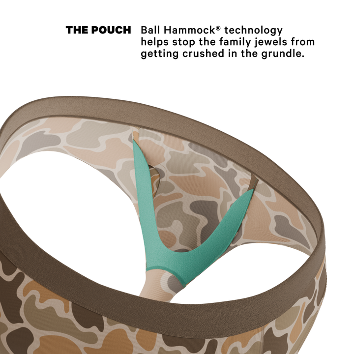 The Out Of Sight | Light Duck Camo Ball Hammock® Pouch Underwear Briefs