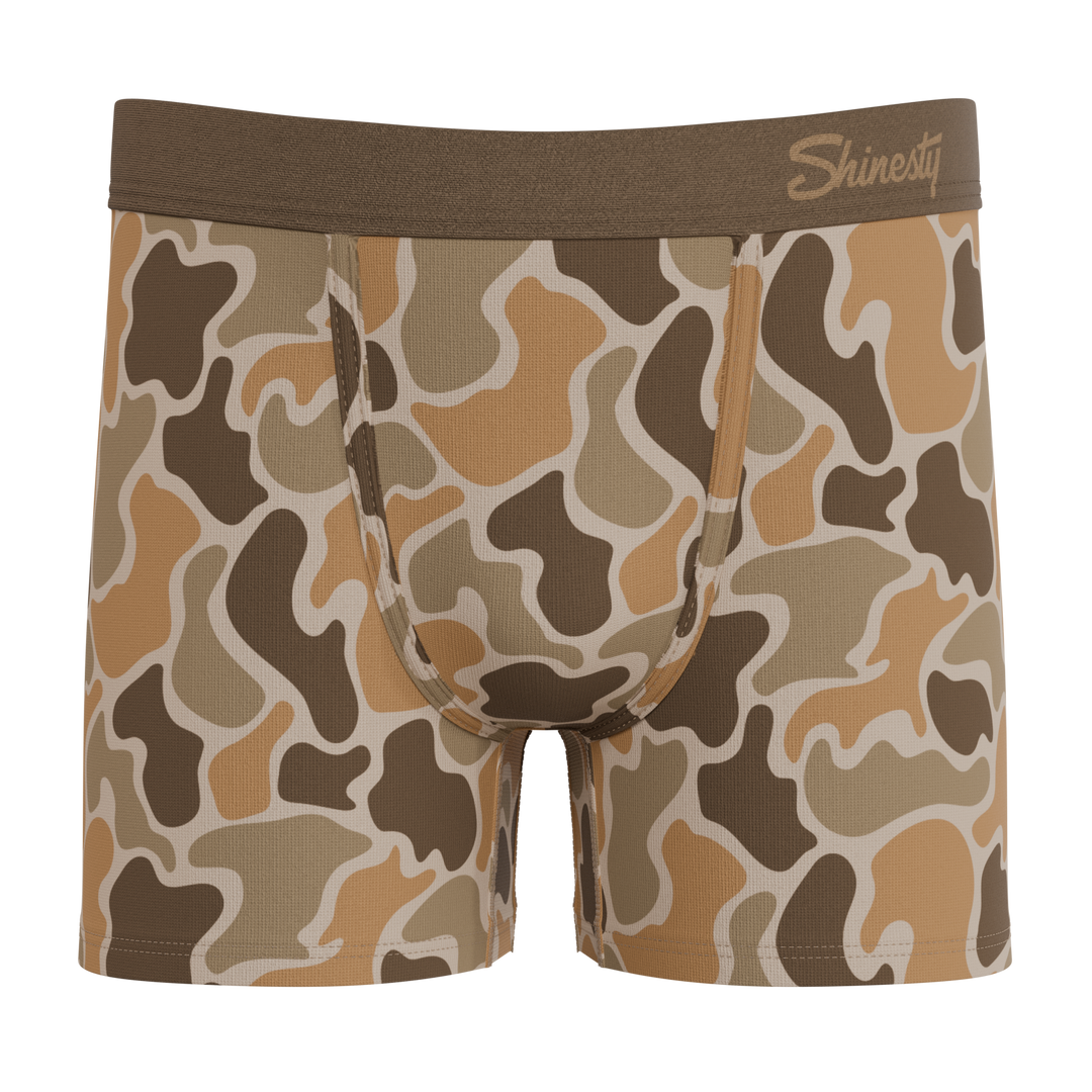 The Out Of Sight | Light Duck Camo Youth Boxer Briefs