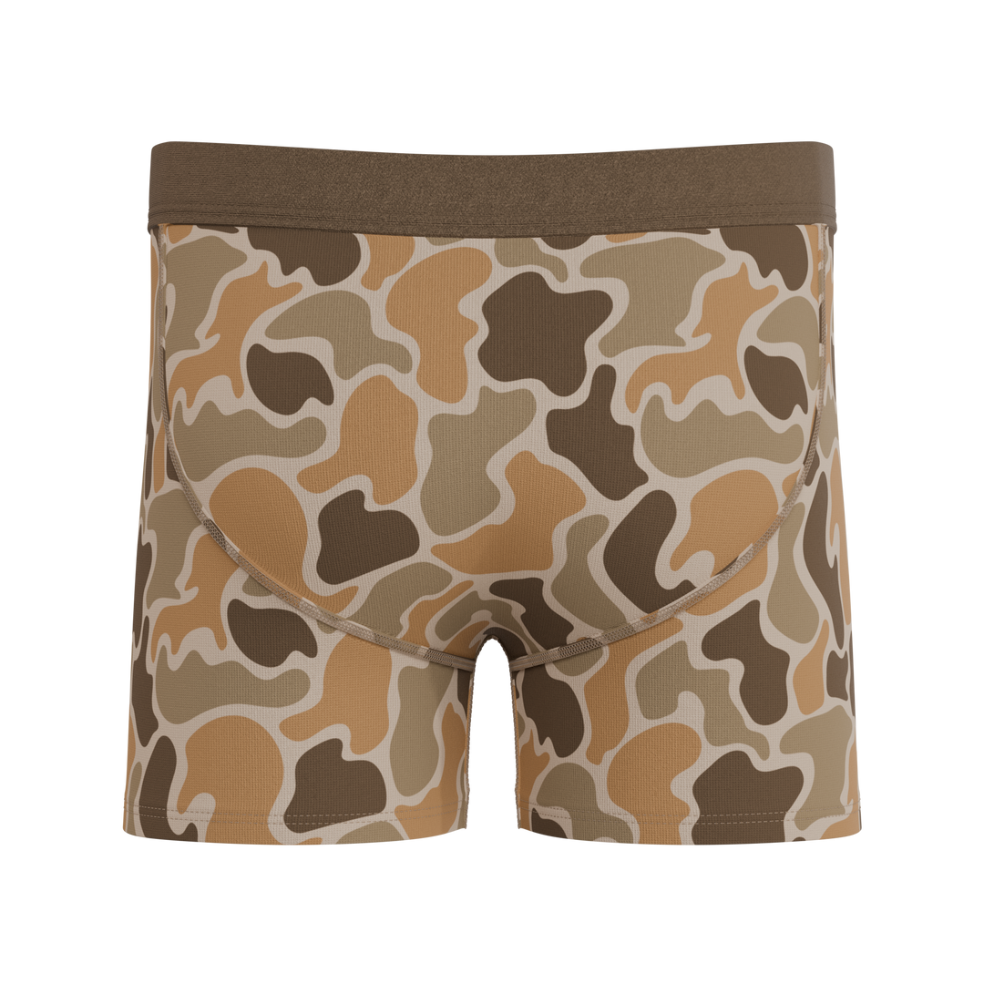 The Out Of Sight | Light Duck Camo Youth Boxer Briefs