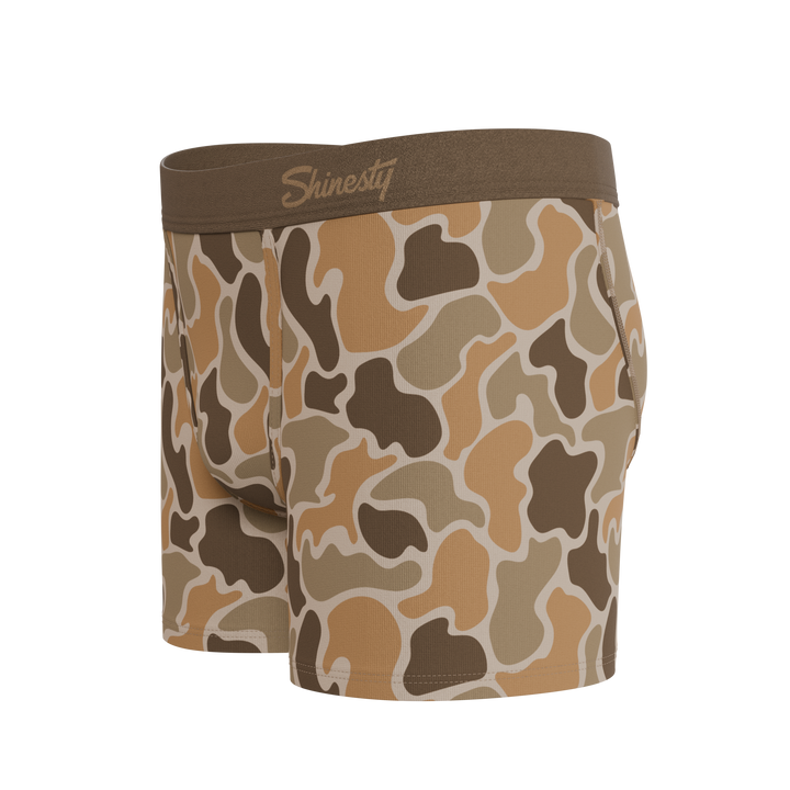 The Out Of Sight | Light Duck Camo Youth Boxer Briefs