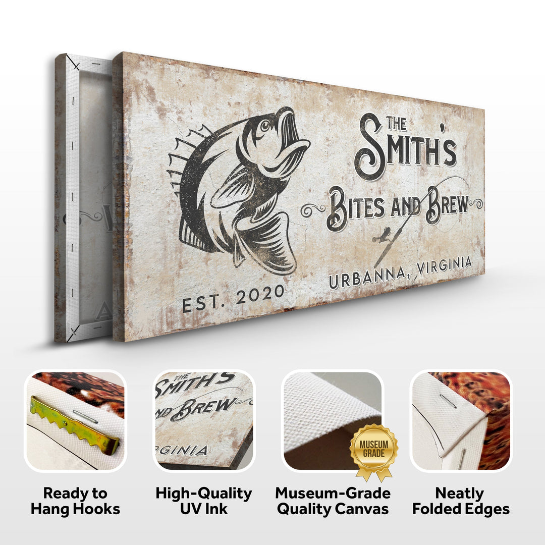 Bites and Brews Sign