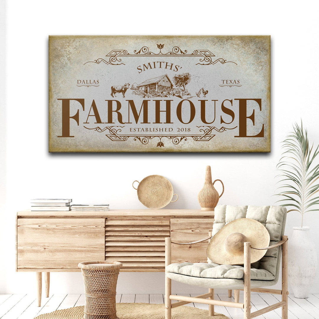 Rustic Farmhouse Sign IV