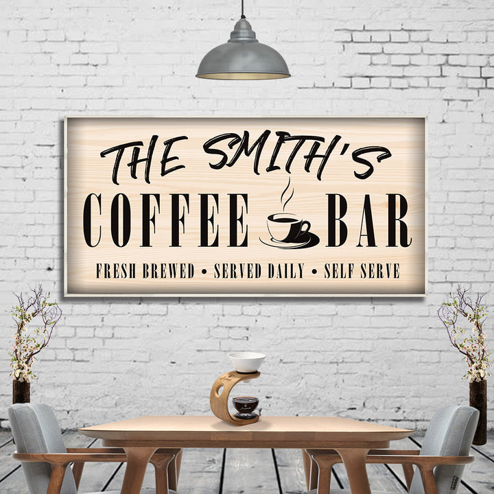 Coffee Bar Sign II