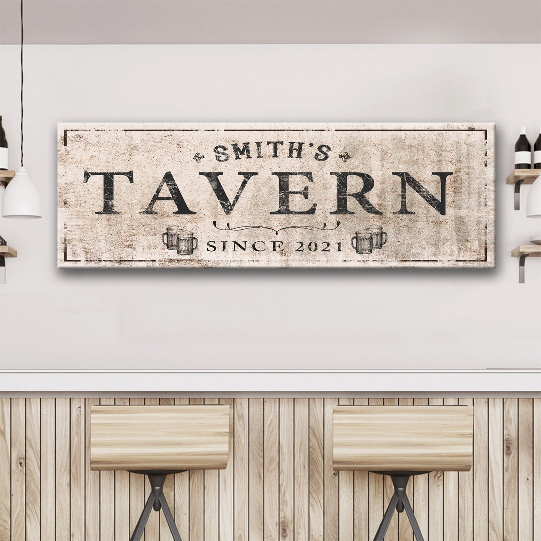 Family Tavern Sign