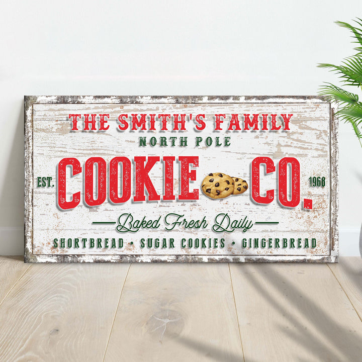 Christmas Cookie Co Sign
