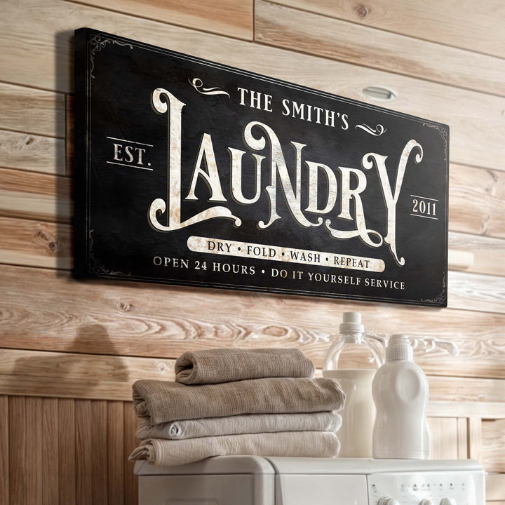 Laundry Sign IV