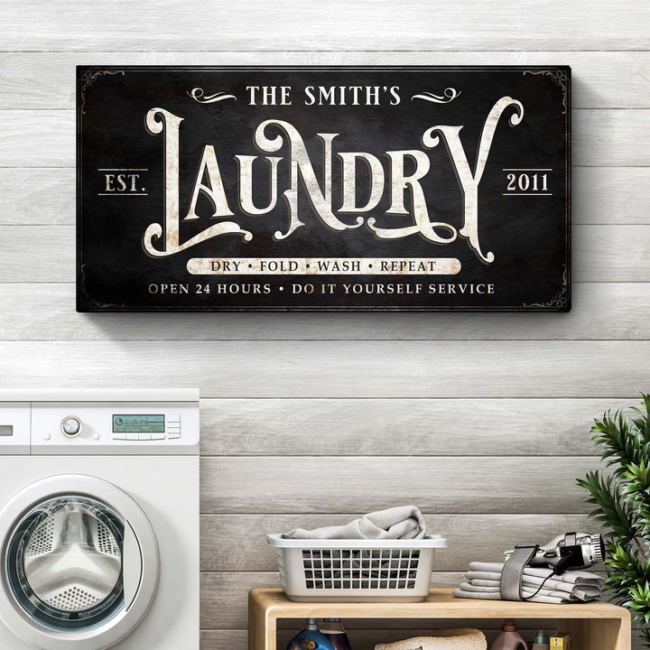 Laundry Sign IV