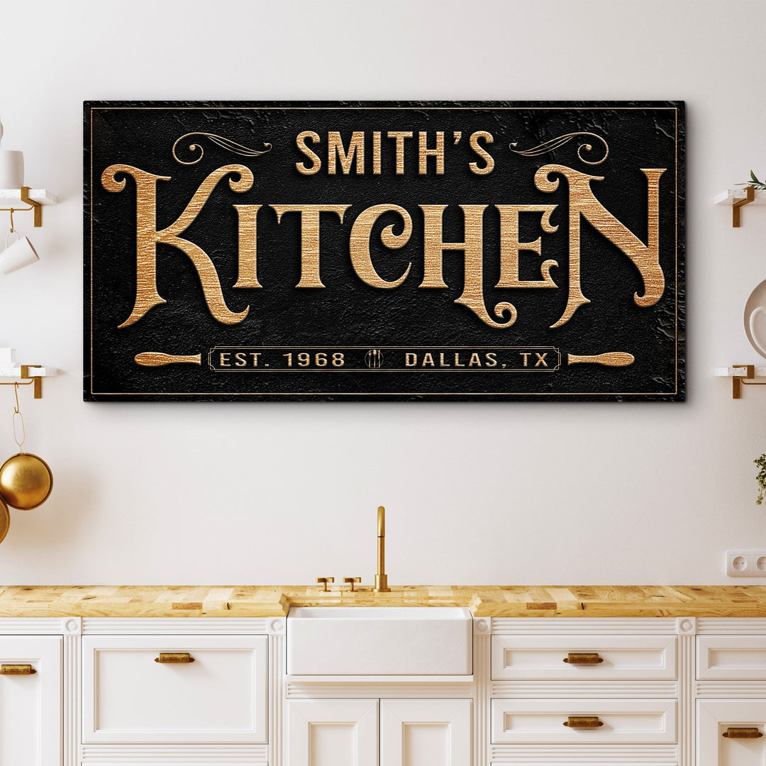 Kitchen Sign VIII
