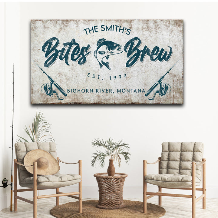 Bites and Brews Sign