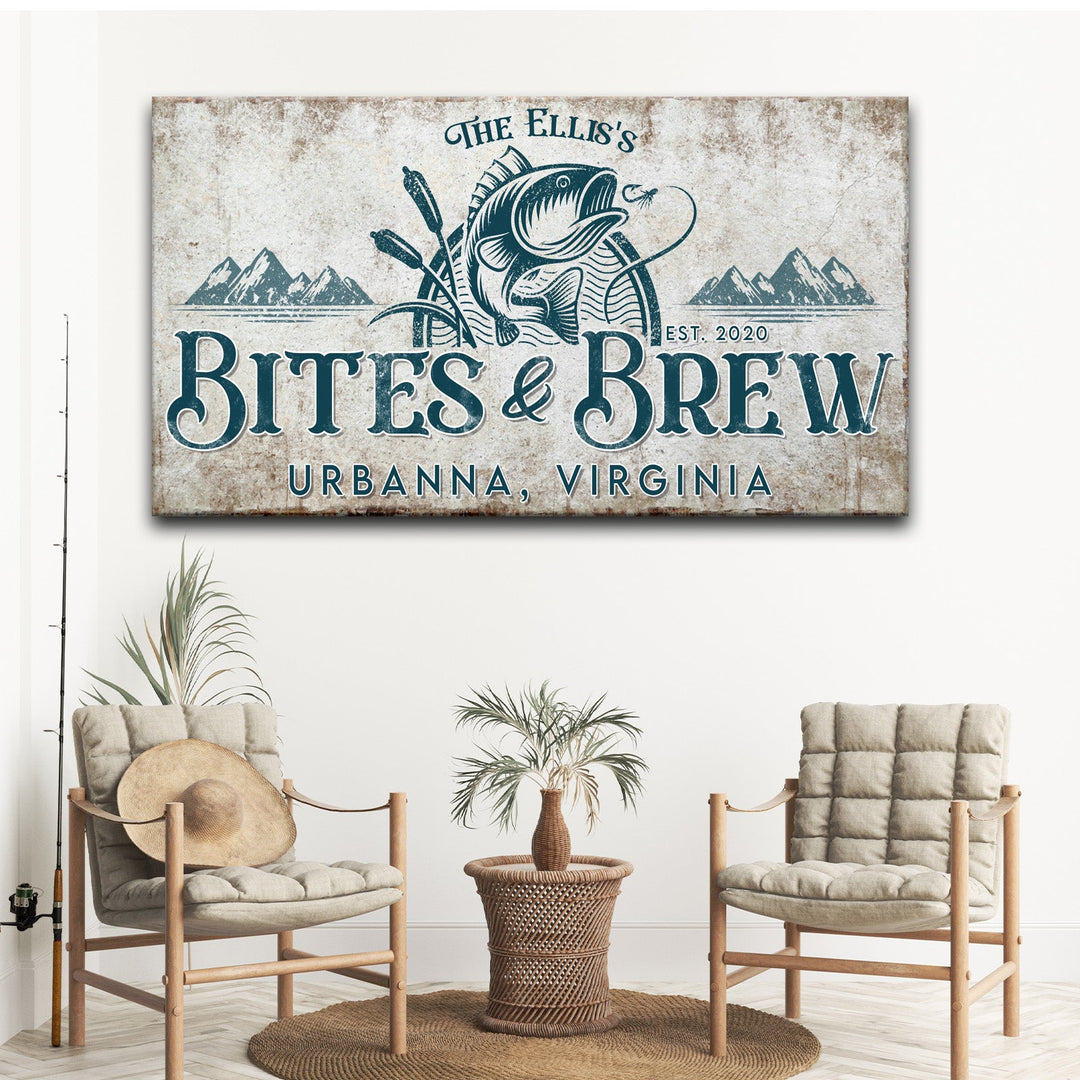 Bites and Brews Sign