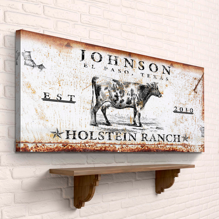 Holstein Ranch Sign