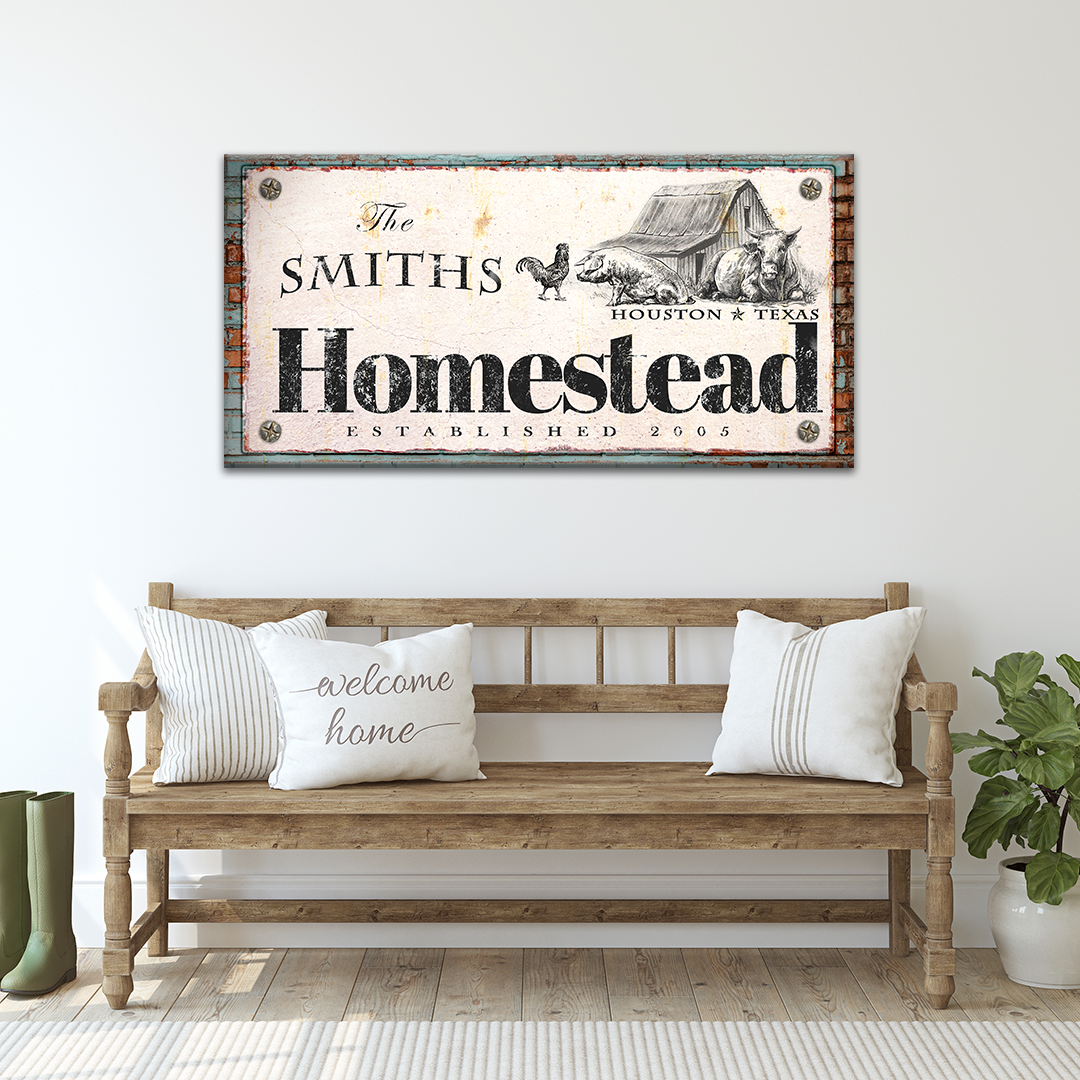 Homestead Sign III