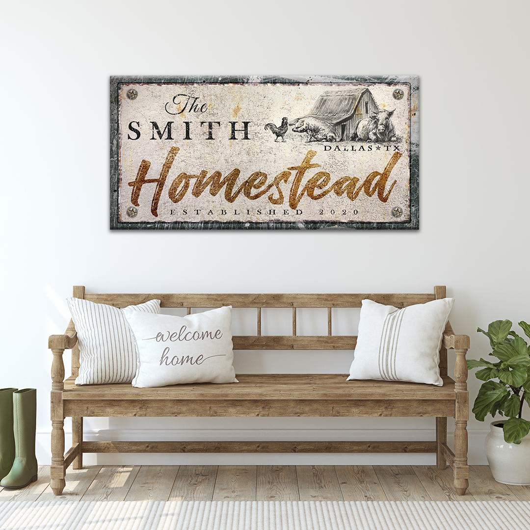 Homestead Sign