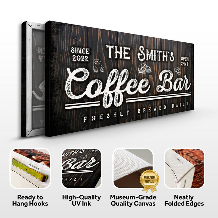 Family Coffee Bar Sign