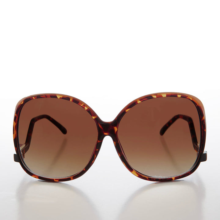 Oversized Women's Drop Temple Sunglass - Paulina