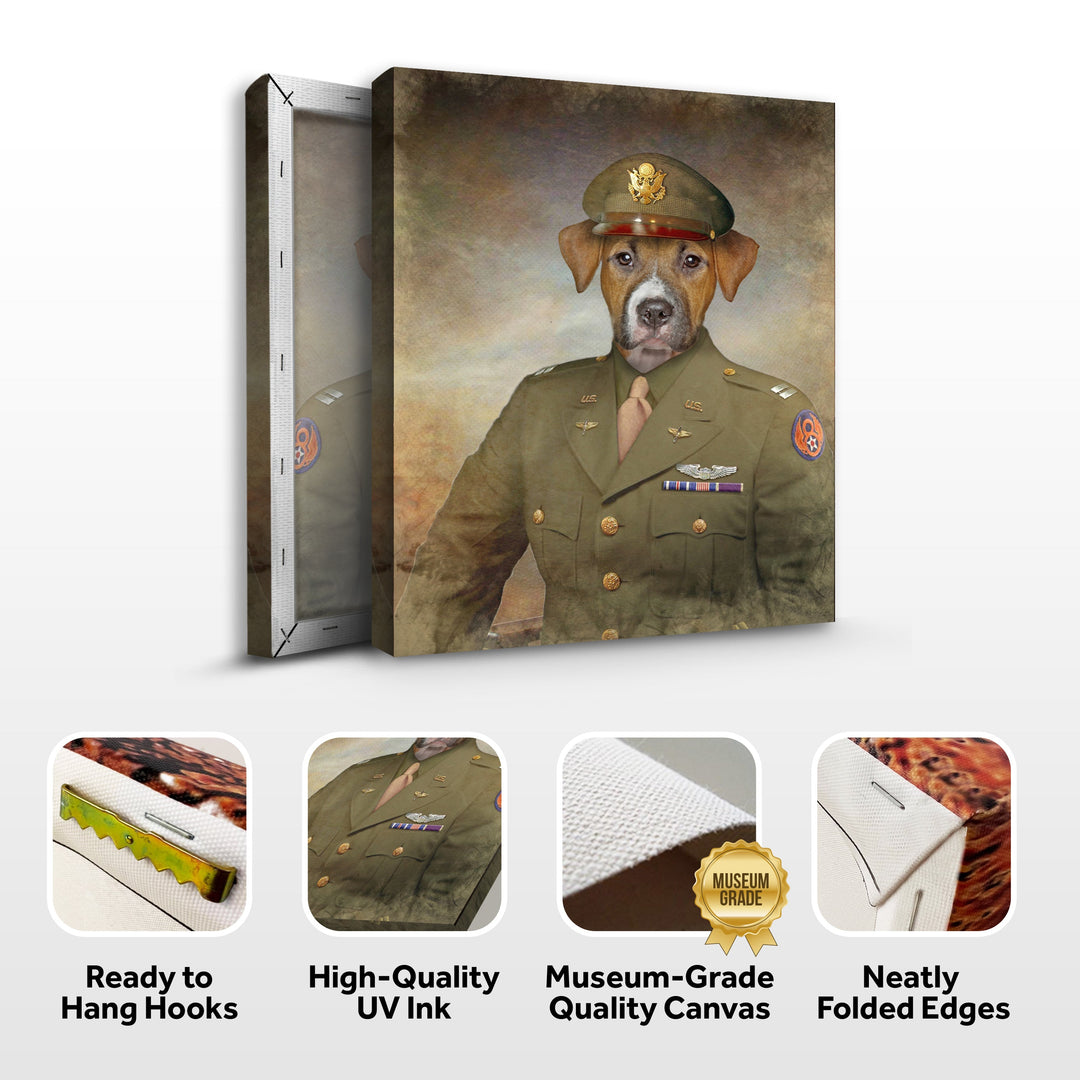 Pet Beagle Military Dog Sign