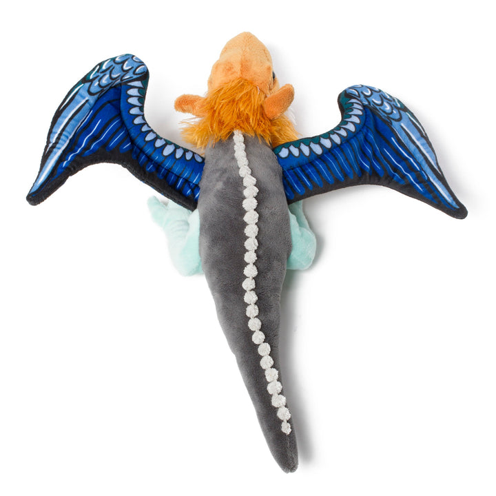 Plush Dragon Inspired by Illuminated Manuscript Bestiary