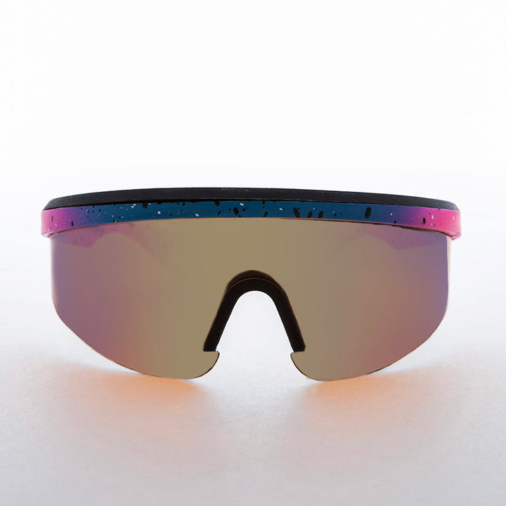 Kids 80s Wrap Around Sunglasses - Colt