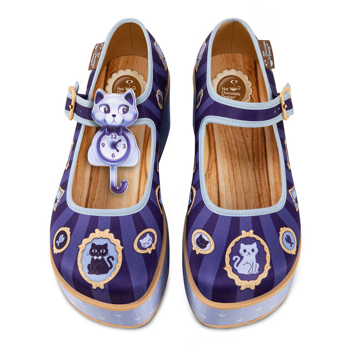 Chocolaticas® Purrfect Time Women's Mary Jane Platform