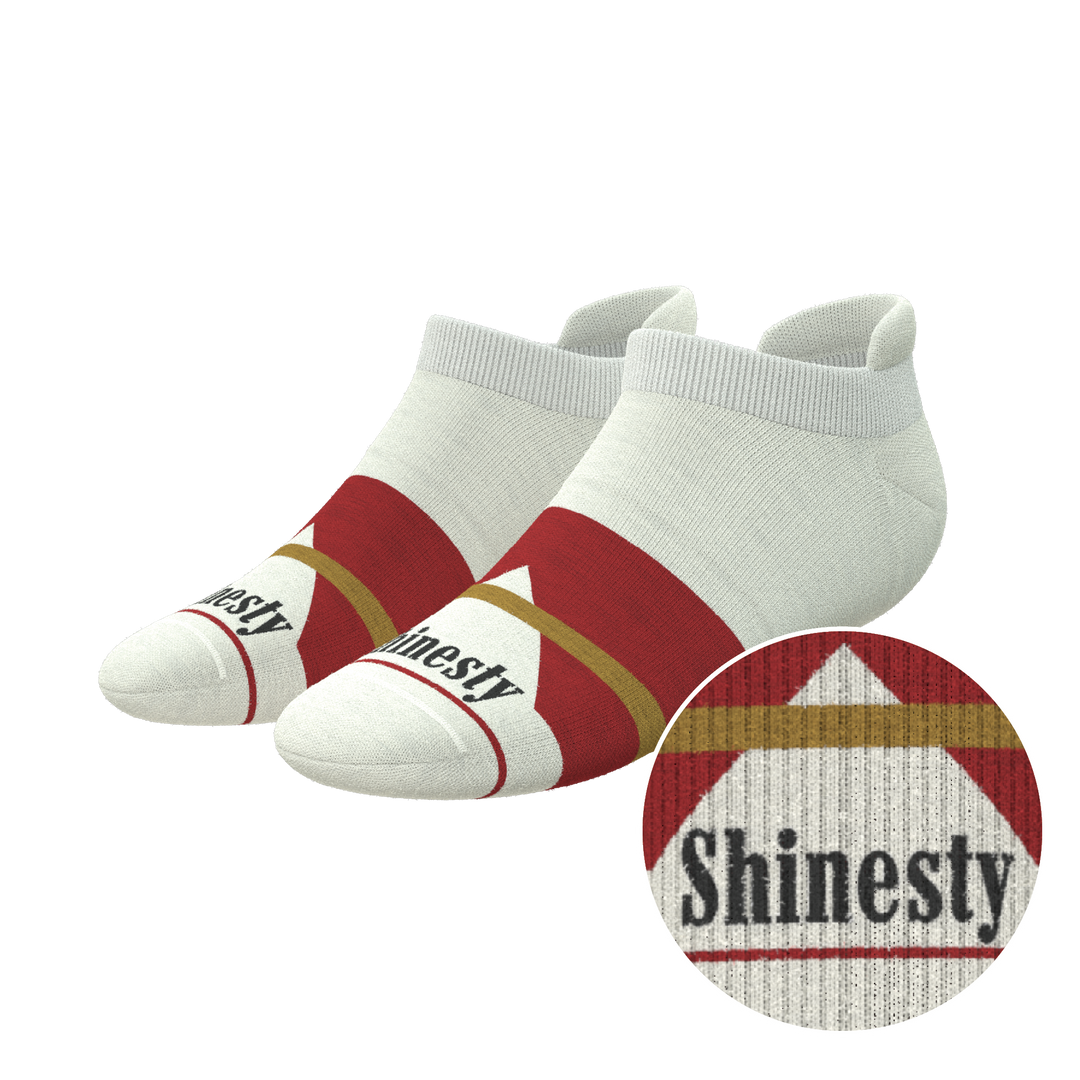 The Pack A Day | Cigarette Heel Hammock™ Ankle Socks