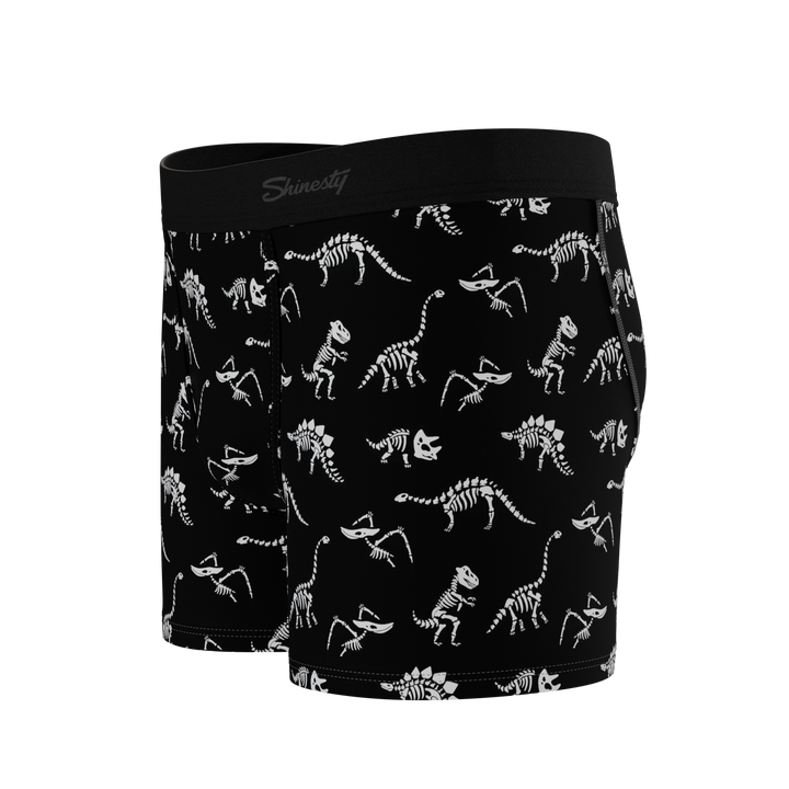 The Paleontologist | Glow in the Dark Dinosaurs Boy's Boxer Briefs