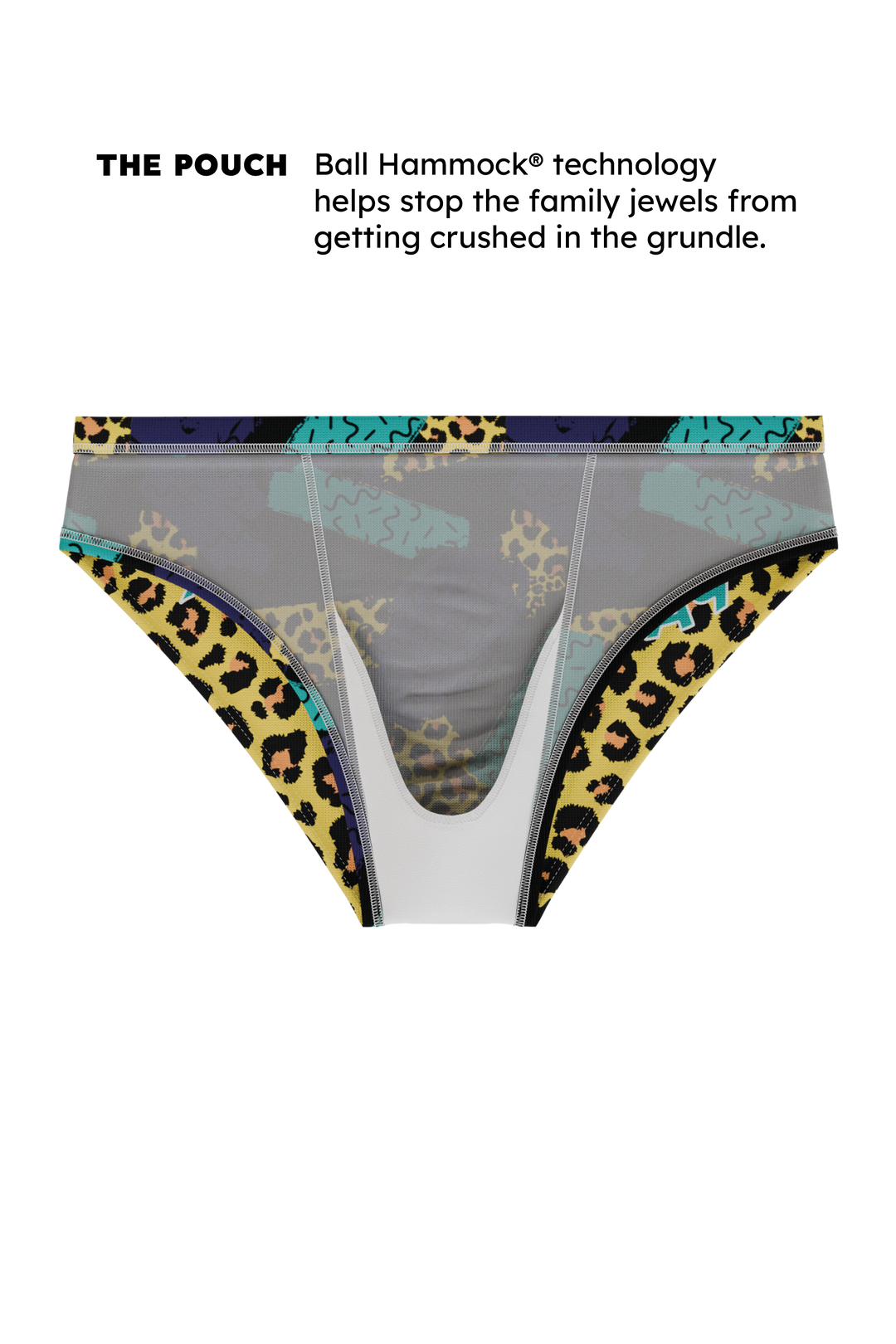 The Panty Dropper | Cheetah Ball Hammock® Pouch Swim Brief