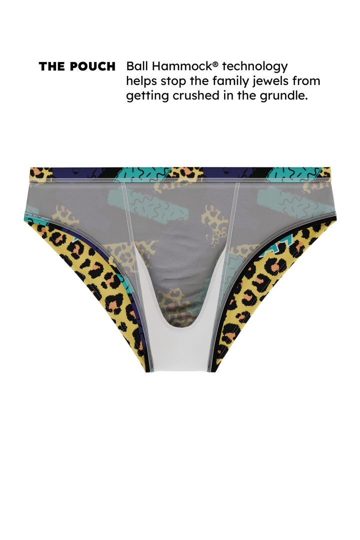 The Panty Dropper | Cheetah Ball Hammock® Pouch Swim Brief