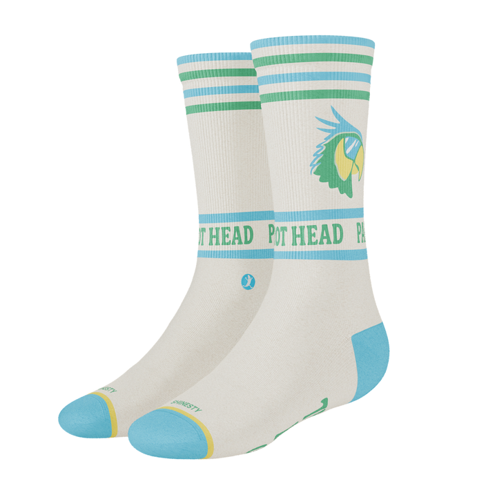 The Party Animal | Shinesty x Margaritaville® Heel Hammock™ Crew Socks