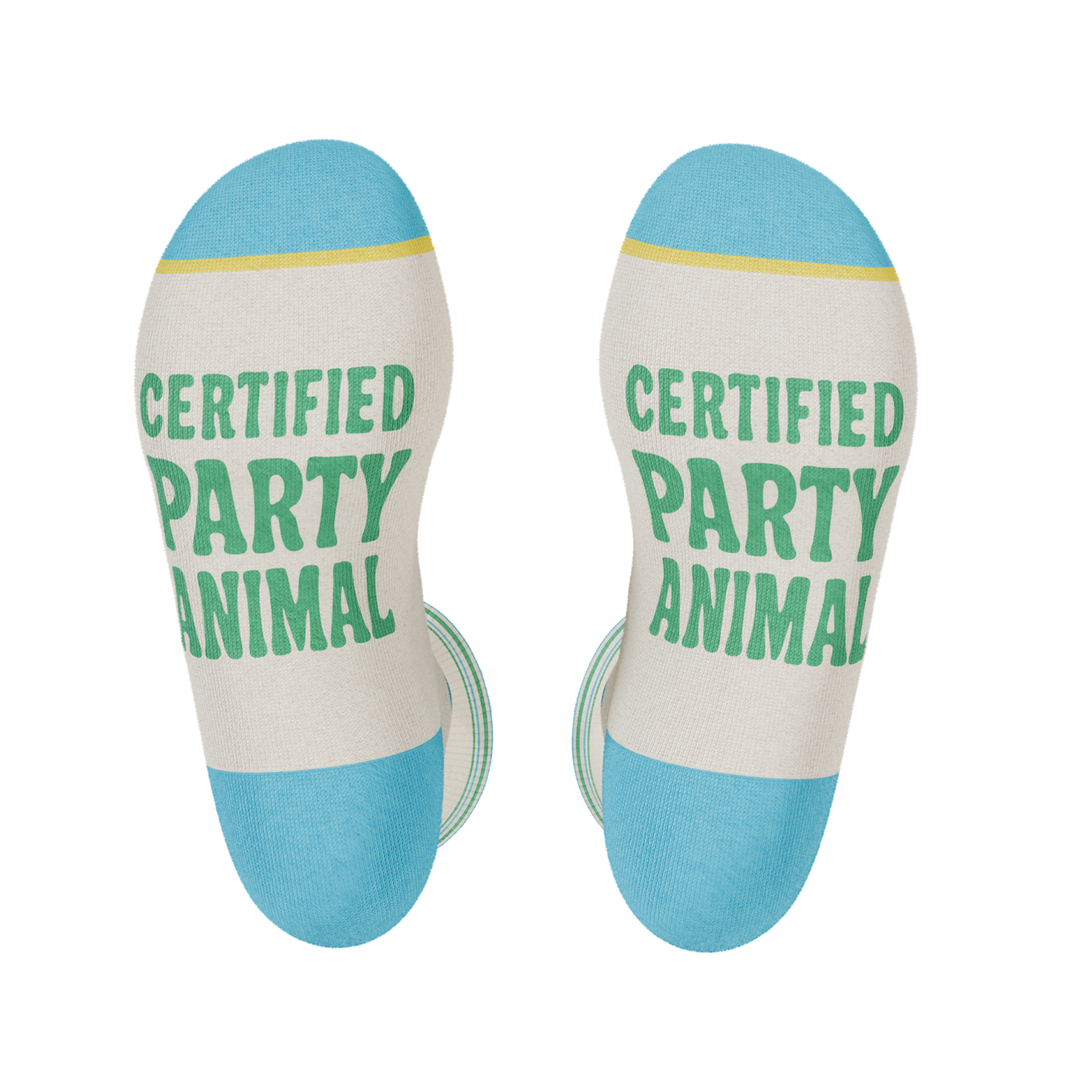 The Party Animal | Shinesty x Margaritaville® Heel Hammock™ Crew Socks