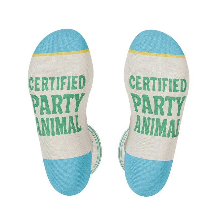 The Party Animal | Shinesty x Margaritaville® Heel Hammock™ Crew Socks