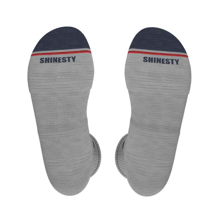 The Pebble | Grey Heel Hammock™ Crew Socks