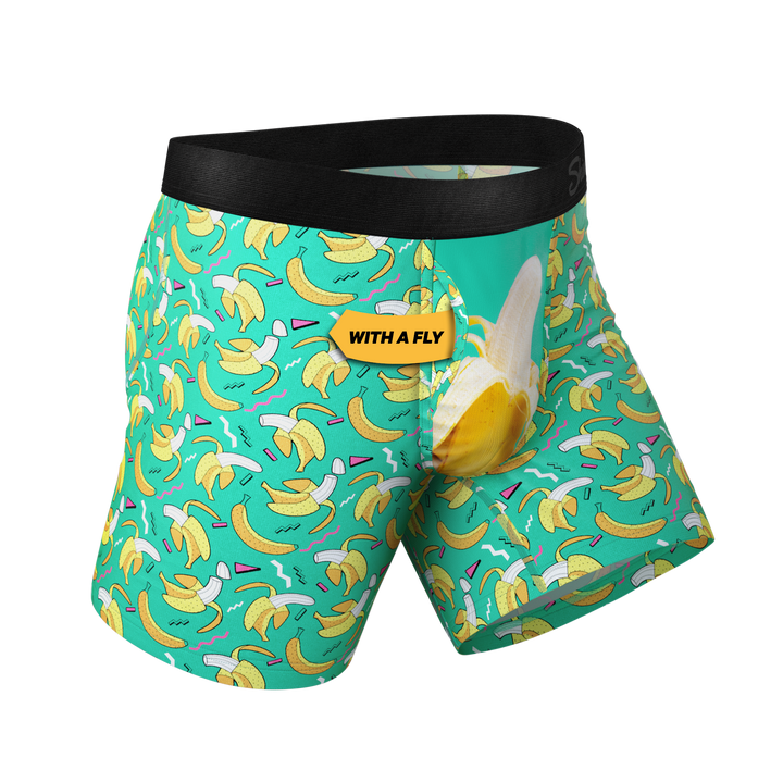 The Peel Deal | Retro Banana Ball Hammock® Pouch Underwear With Fly