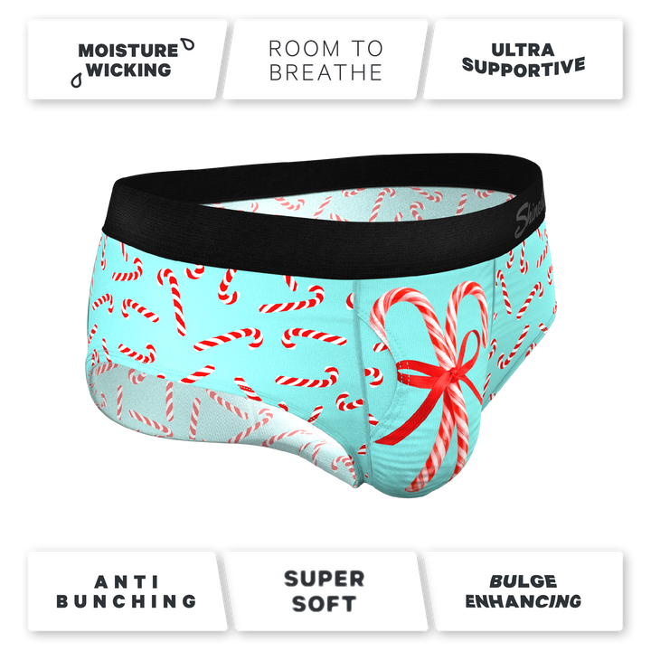 The Peppermint Pimp Canes | Candy Cane Ball Hammock® Pouch Underwear Briefs