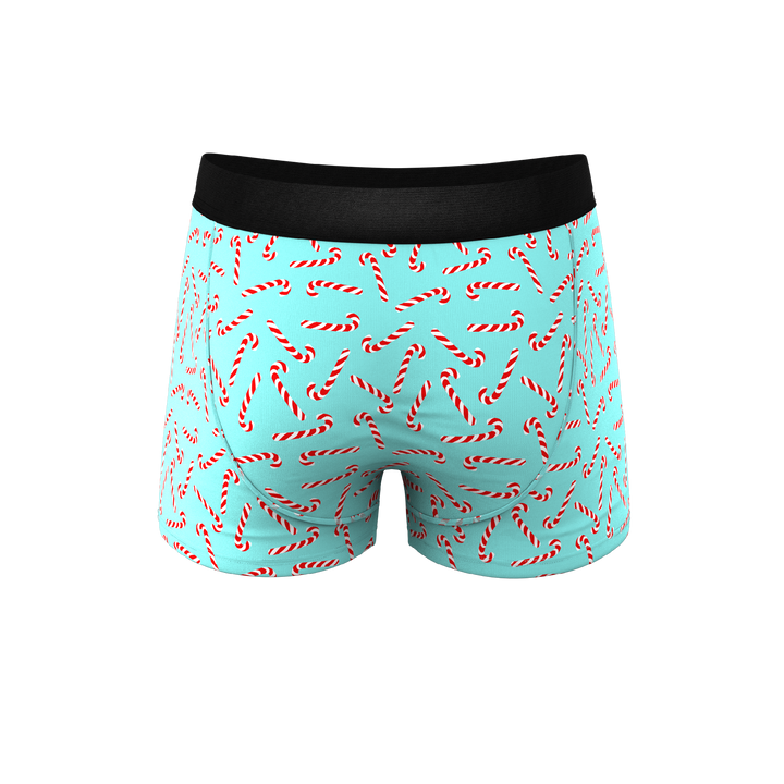 The Peppermint Pimp Canes | Candy Cane Ball Hammock® Pouch Trunks Underwear
