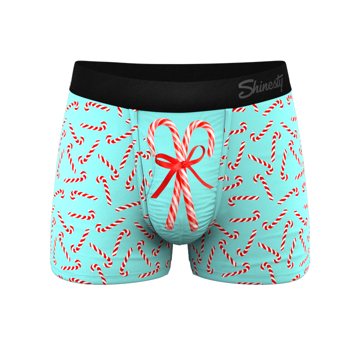 The Peppermint Pimp Canes | Candy Cane Ball Hammock® Pouch Trunks Underwear