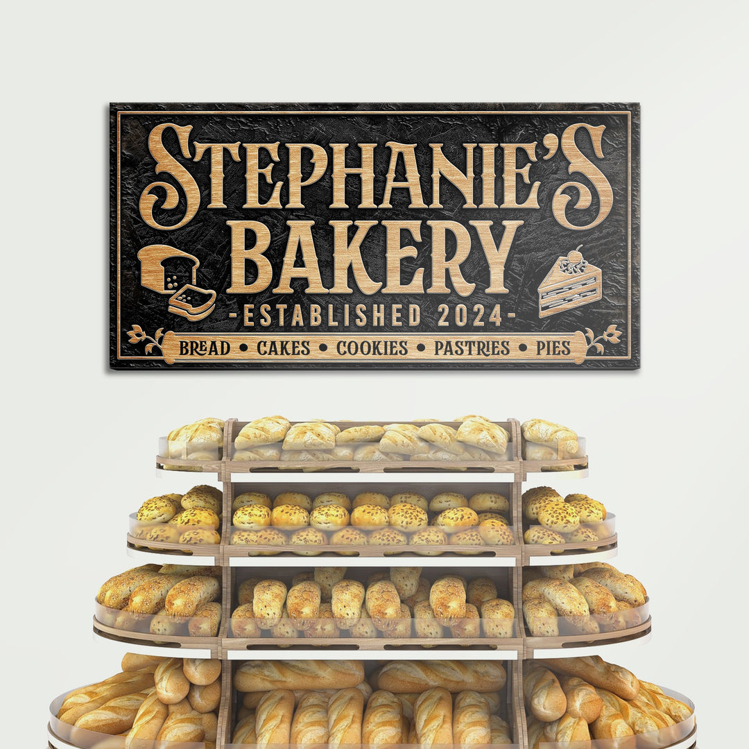 Personalized Bakery Sign