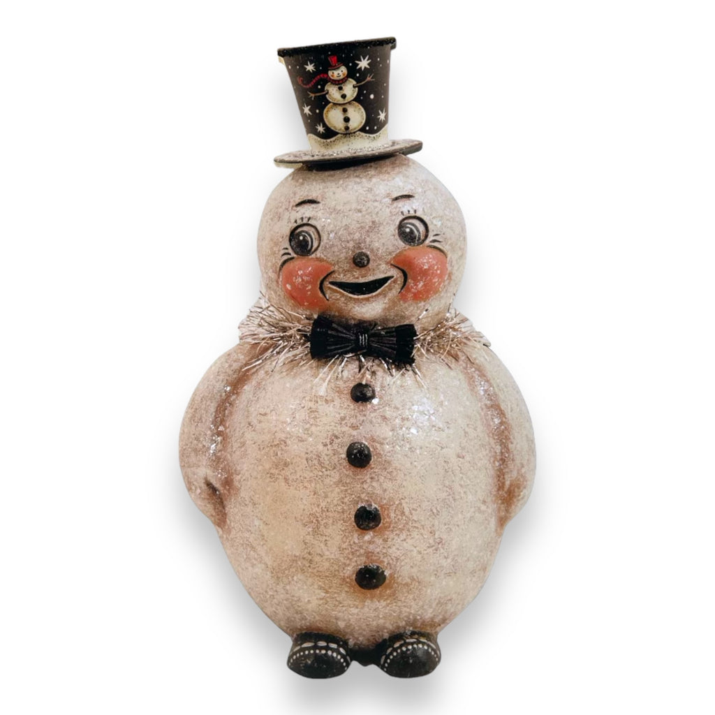 10" Standing Snowman Wood Cutout Johanna Parker Christmas Decor