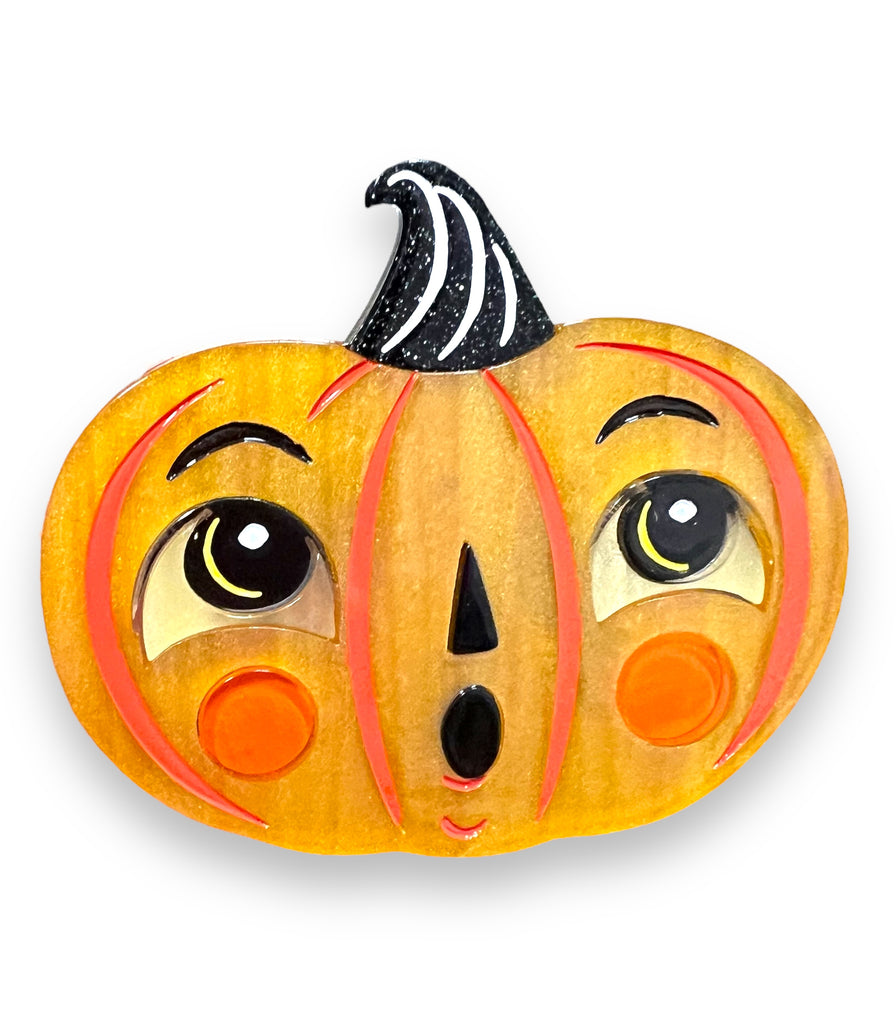 johanna parker fright night pumpkin brooch