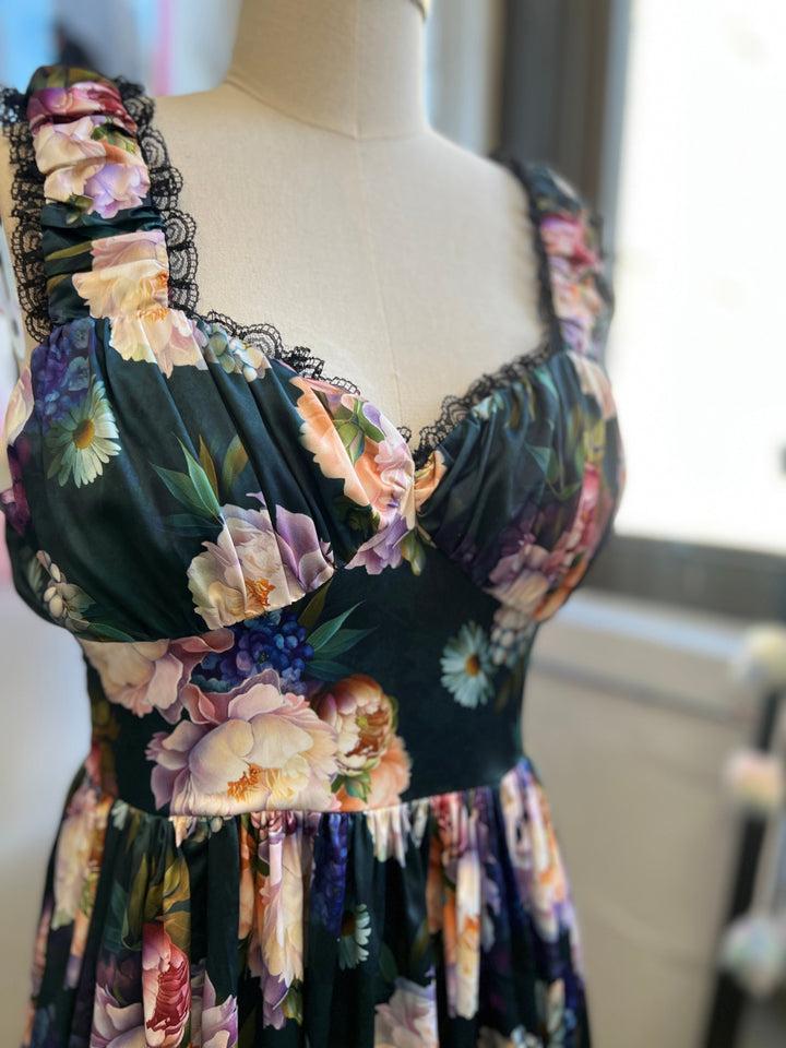 Cosette Maxi Dress in Boudoir Floral Print