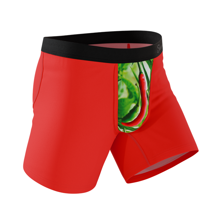 The Picante | Chili Pepper Ball Hammock® Pouch Underwear